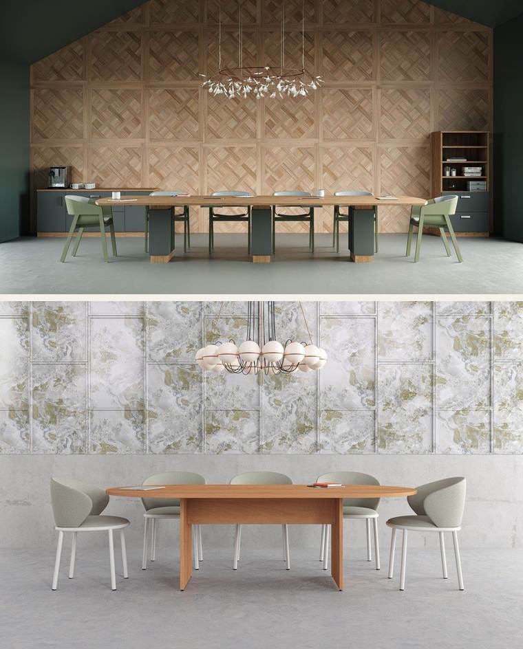 Large Conference Table – Large meeting-room table.