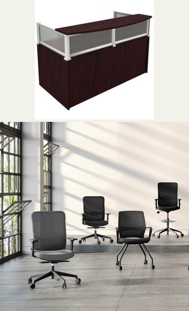 Orion – Task, conference, guest and nesting chairs in durable woven mesh.