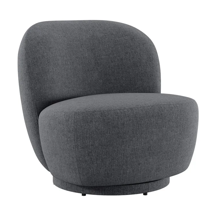 Swivel Lounge Chair – Rounded swivel chair for lounges and lobbies.