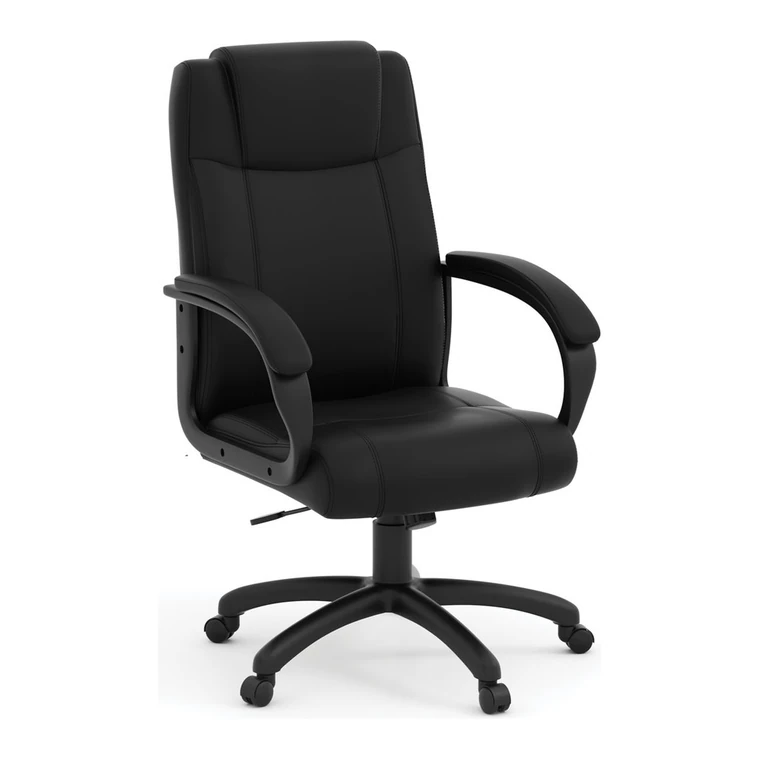 Padded Executive Chair – Thick padding, high back.