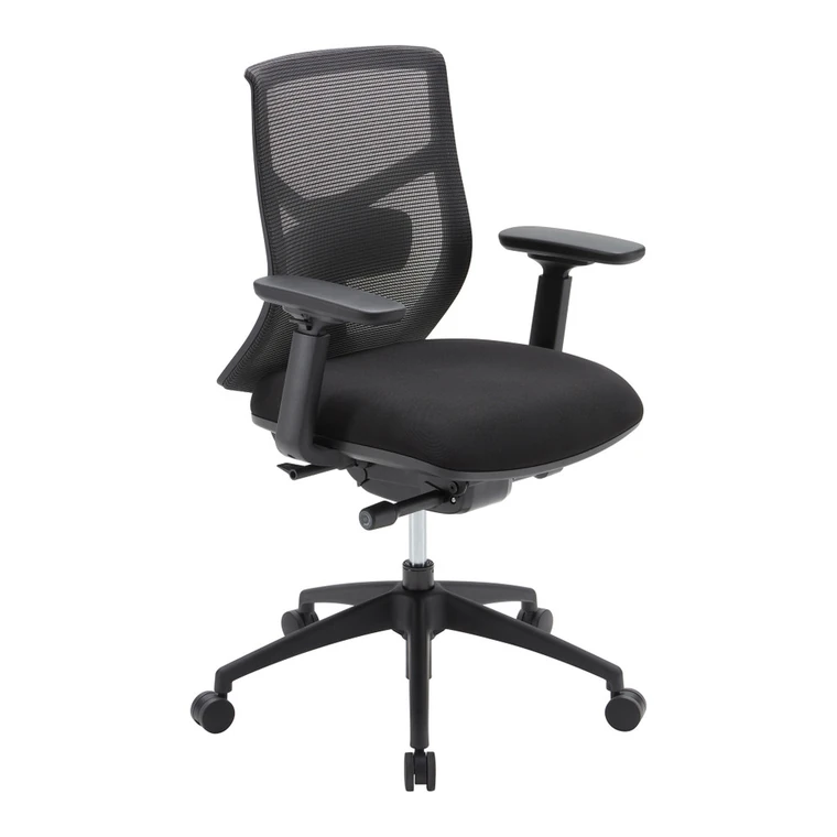 Multi-Function Mesh Chair – Adjustable seat, back and arms.